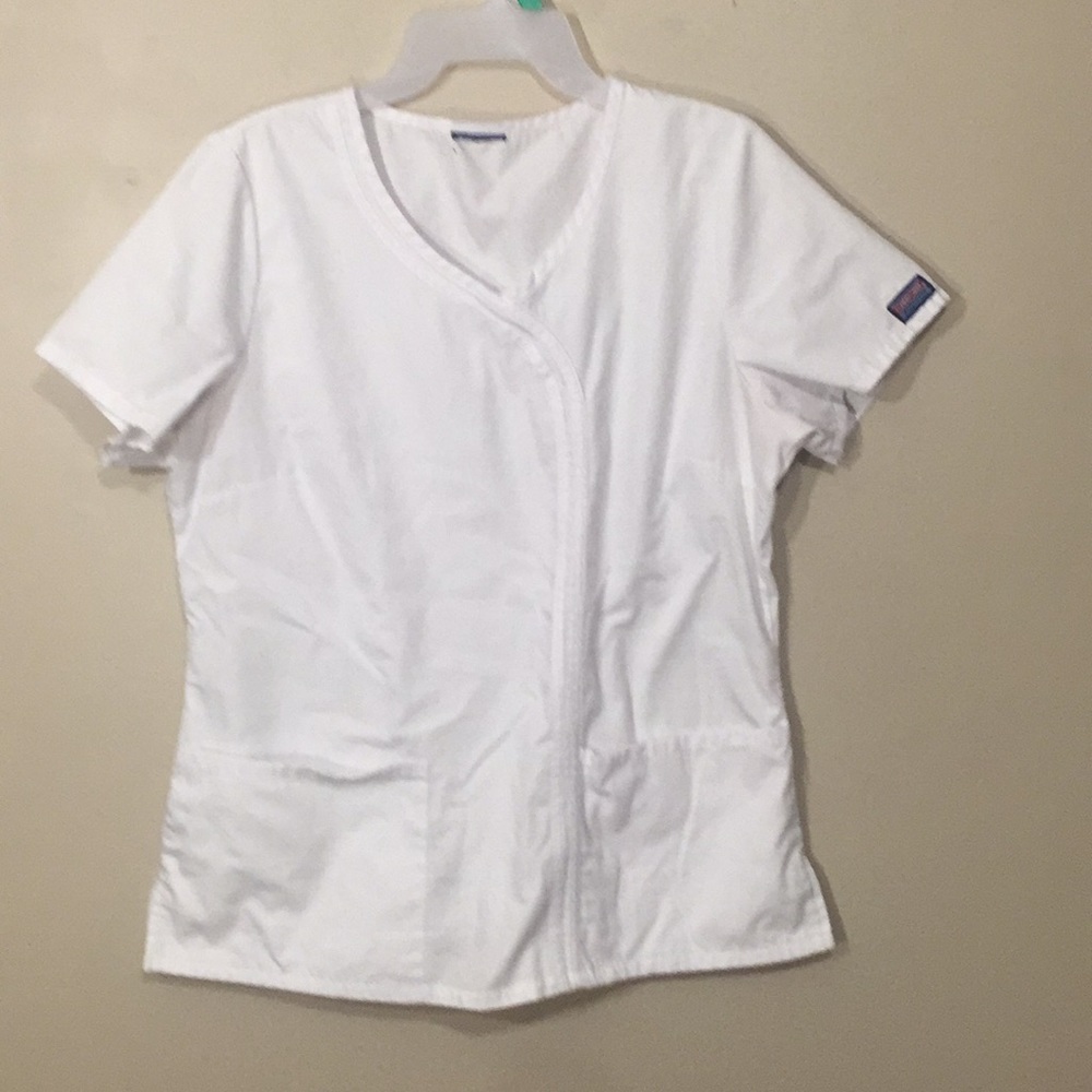 Cherokee scrub shirt with double pockets
